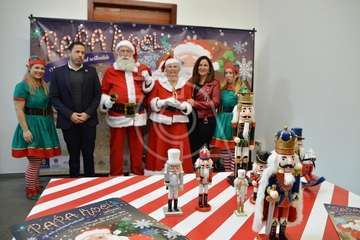 Presentación de la visita de Papá Noel a Telde (Foto TA)